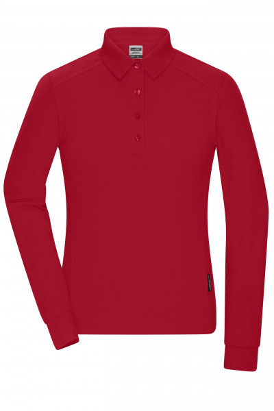 JN1841 Ladies' Workwear-Longsleeve Polo / Poloshirt Langarm