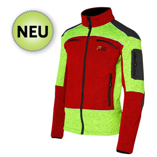 807 Warme Forstjacke PSS X-treme Arctic Gelb/Rot / Forstkleidung
