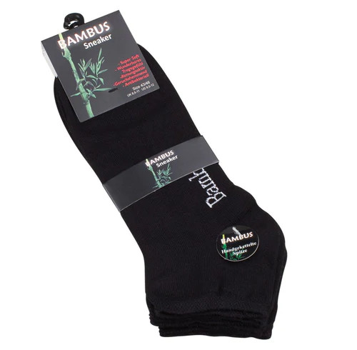 Unisex BAMBUS Sneaker 3er Pack / Socken